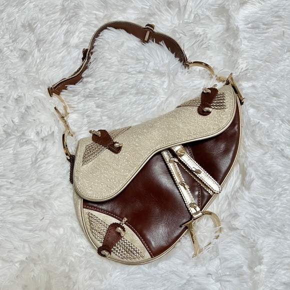 Dior Bags Vintage Dior Saddle Bag Limited Edition Poshmark